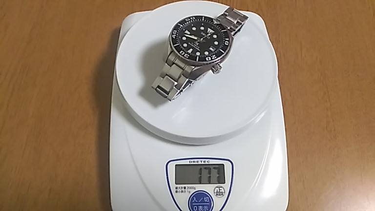 SBDC031の重量を計測