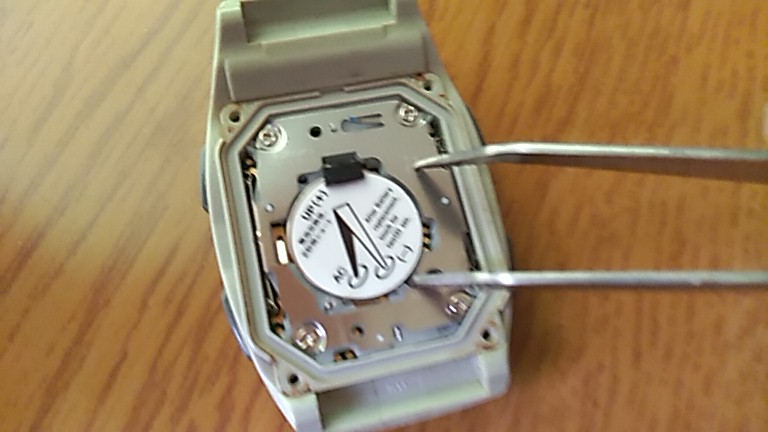 カシオの電波時計FKT-300の電池交換 | 時計De娯楽