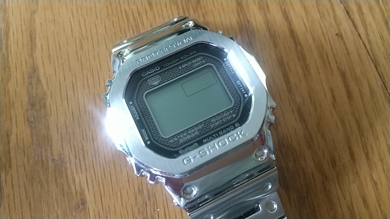 G-SHOCKの充電