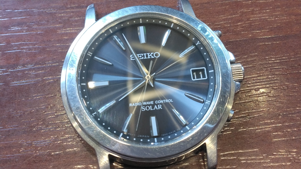 SEIKOの電波ソーラーウォッチSBTM169